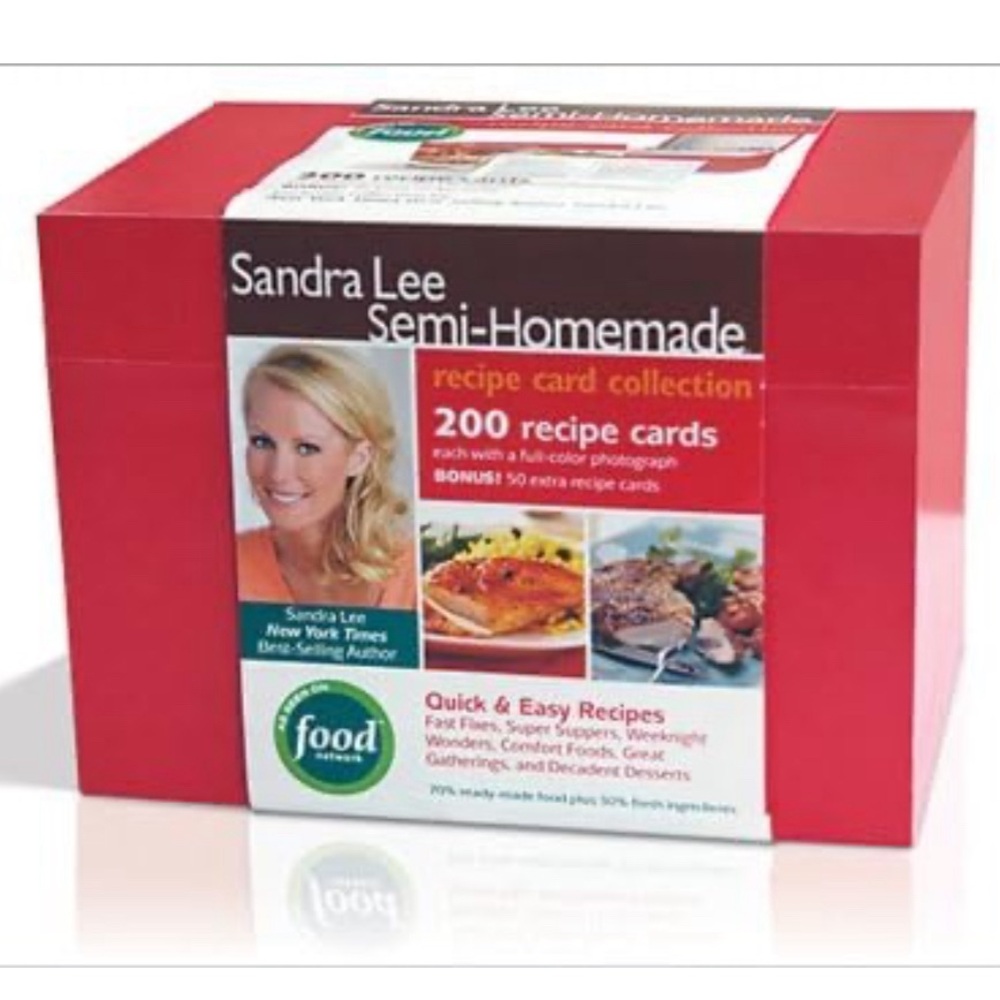 NIB Sara Lee Semi-Homemade Recipe Card Collection